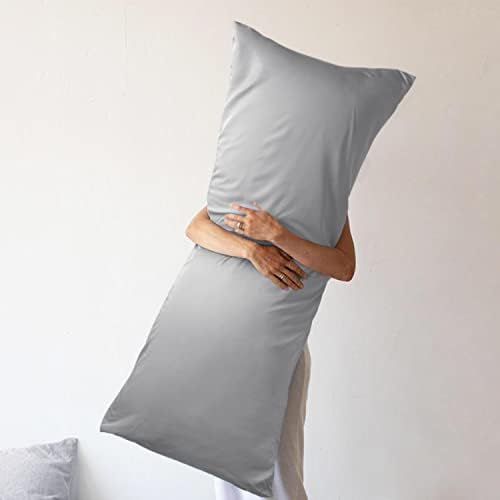 WishSmile Body Cooling Pillowcase Long Pillow Case Breathable Cool Silky Soft - Image 5