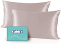 Gabire Mulberry Silk Pillowcases Set of 2, Both Sides Real Silk Pillow Covers by MulberrySilkPillowcases