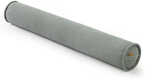 Long Bolster Pillow for Bed – Soft Corduroy Body Pillow for Adults, Ergonomic by Ailuteie