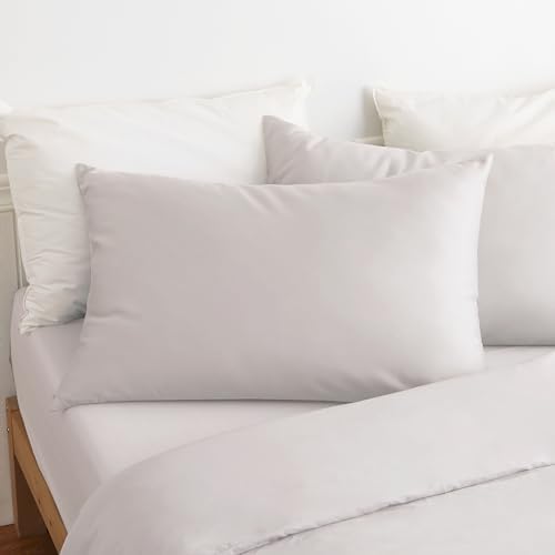 100% Cotton Zippered Pillow Protectors Queen Size - Image 5