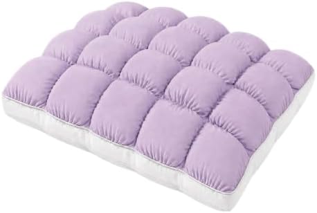 Cooling Marshmallow Pillow Soft Supportive Grid Cloud Sleeping by Unknown