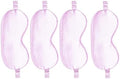 4PACK Sleep Masks Satin Eye Mask Silk Eyes Cover Silky Blindfold Blackout by WJingYiJia