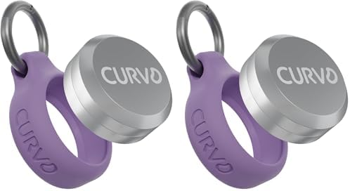 CURVD Premium Carrying Case Durable Travel Keychain Container, Medicine Pill by CURVDEARPLUGS