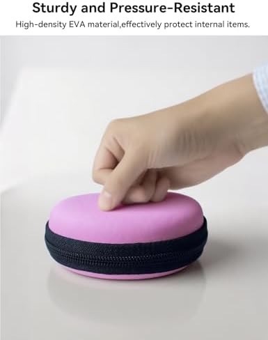 Earphone Case MAS CARNEY Headphone Earbud Hard Protective Carrying Case Bag - Image 4