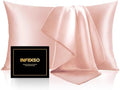 INFIIXSO Mulberry Silk Pillow Cases Queen Size by INFIIXSO