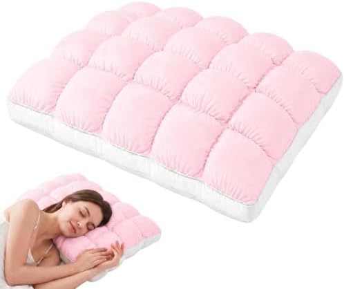 Pineapple Pillow Soft Supportive Cloud Grid Breathable by Unknown