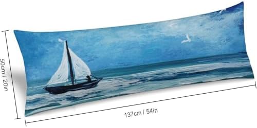 Summer Beach Body Pillow Cover Seagull Pillowcase - Image 2