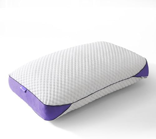 HOMELAB Cooling Adjustable Shredded Memory Foam Pillow, King 20x34, 1 Pack by HOMELAB