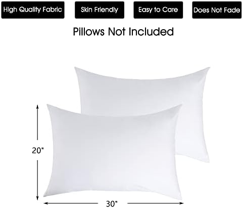 Cotton Pillow Protectors/Cases Queen Size - Image 3