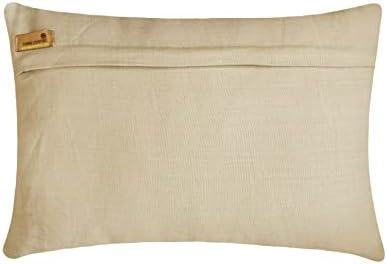 The HomeCentric Decorative Gold & Brown Pack of 2, Linen Beaded, Sequins & - Image 4