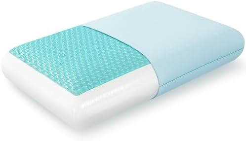 EGOHOME Cooling Gel Memory Foam Pillow, Reversible, Neck Support by Unknown
