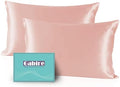 Gabire Mulberry Silk Pillow Cases Set of 2, Both Sides Real Silk Pillowcase by MulberrySilkPillowcases