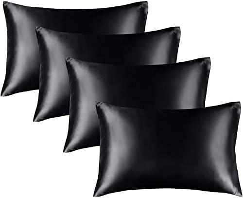BEDELITE Satin Pillowcases, Standard Size 20x26 Inch by BEDELITE