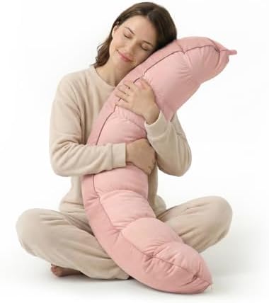 Peallow – Long Round Body Pillow by Ailuteie