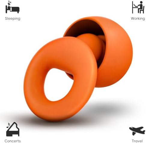 Noise Canceling Earplugs for Sleep and Concentration– New Flexible Earplugs for - Image 2
