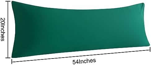 NTBAY Body Microfiber Pillowcases, Dark Green - Image 5