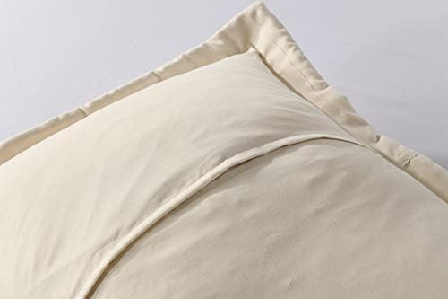 MarCielo 2-Piece Embroidered Pillow Shams, Decorative Microfiber Pillow Covers - Image 5