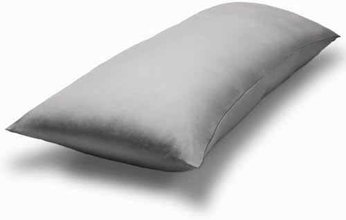 Bare Home Body Pillow Cover Zipper by BareHome