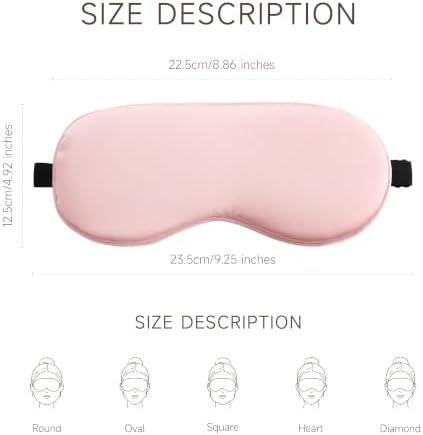 Silk Sleep Mask, Light Blocking Eye Mask - Image 3