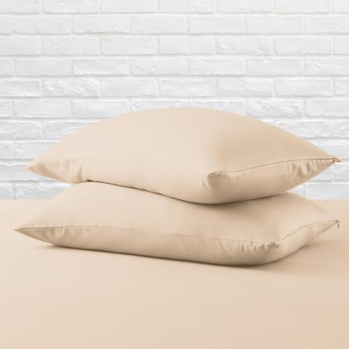 Pillow Cases King Size 4 Pcs, 100% Egyptian Cotton 400 Thread Count Sateen - Image 2