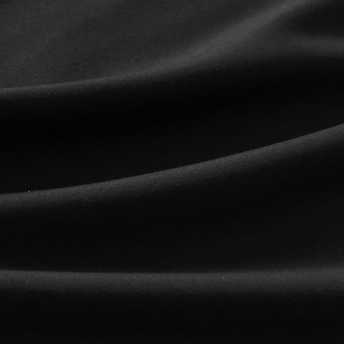 Black Standard Size Pillow Cases Set of 2, Microfiber - Image 7