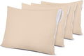 Set of 4 Pillow Protectors by UTOPIABEDDING