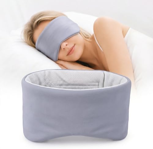 Sleep Mask for Women Men, Reversible Eye Mask Sleeping by Gizmolet