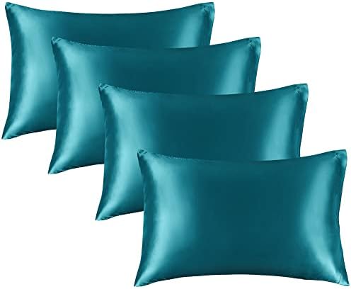 BEDELITE Satin Pillowcases, Small King 20x36 Inch by BEDELITE