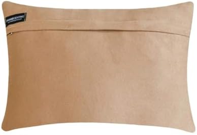The HomeCentric Decorative Lumbar Pillow Cover Gold, Crystal Embroidery Oblong - Image 5