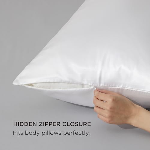 Bedsure Satin Body Pillow Cover - Image 5