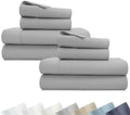 California Design Den 2-Pack Soft 100% Cotton King Size Sheets Set by CaliforniaDesignDen