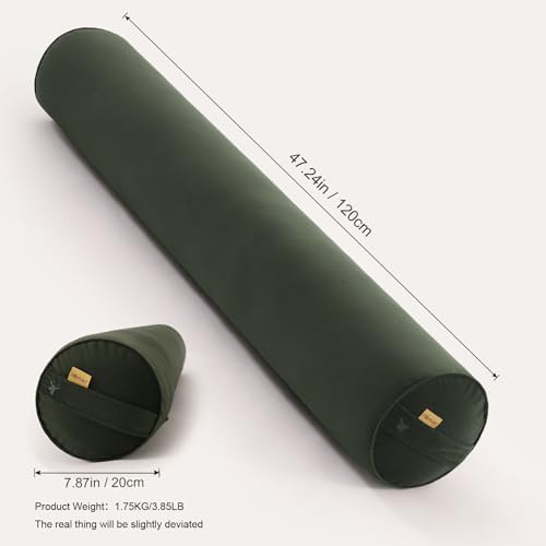 Body Pillow for Adults, Long Round Pillow, Big Cylindrical Pillow, Large Full - Image 2
