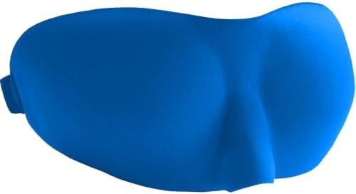 Dream Essentials Sweet Dreams Contoured Sleep Mask Kit, Royal Blue Eye Mask by WildEssentials