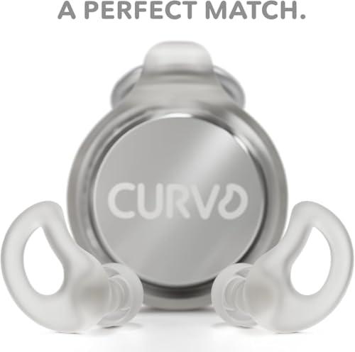 CURVD Ear Plugs for Sleeping, Noise Blocking Earplugs, 28dB SNR - Image 3