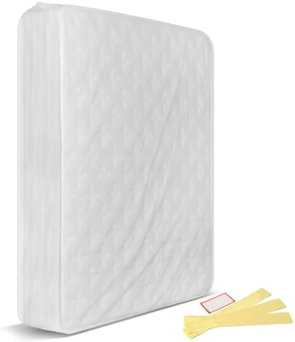 King Mattress Bags for Moving & Storage – Heavy Duty Thick 4mil Reusable - Image 2
