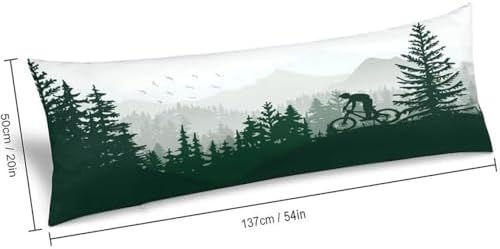 Mountain Bike Riding Body Pillow Cover Long Pillowcase - Image 2