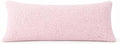 REAFORT Sherpa Body Pillow Cover 21"x54", Zipper Closure by Reafort