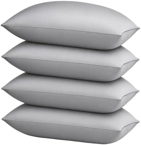 HIMOON Bed Pillows for Sleeping Set of 4, Standard Size Cooling Pillows 4 Pack by HIMOON