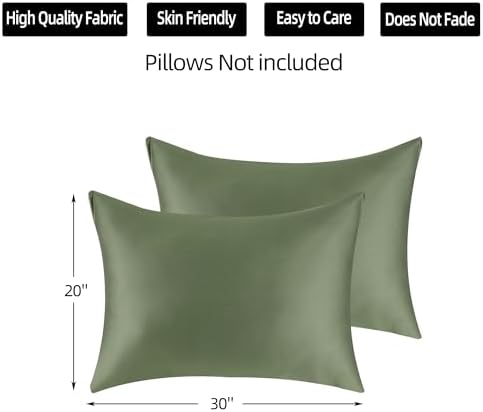 Cotton Pillow Protectors/Cases Queen Size - Image 2