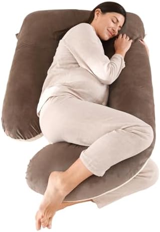 Pregnancy Pillows for Sleeping, 57-inch U Shaped Full Body Maternity Pillow by Unknown