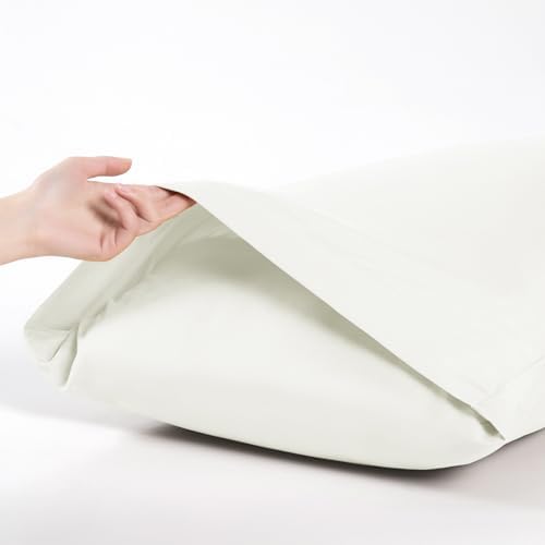 MILVOWOC 2Pcs Brushed Microfiber Standard Pillowcases, 20 x 26 Inch - Image 5