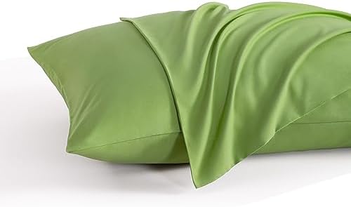 NTBAY Queen Microfiber Pillowcases, Sage Green by NTBAY