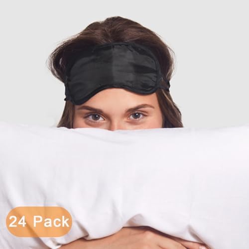 24 Pack Blindfold Eye Mask Cover Sleep Mask - Image 6
