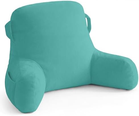 Reading Pillow for Bed, Back Pillow for Bed Sitting Up, Lumbar Support Pillow by Unknown