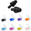 Ear Plugs for Sleeping, Reusable Earplugs for Noise Reduction, 8 Pairs Silicone by uxsein