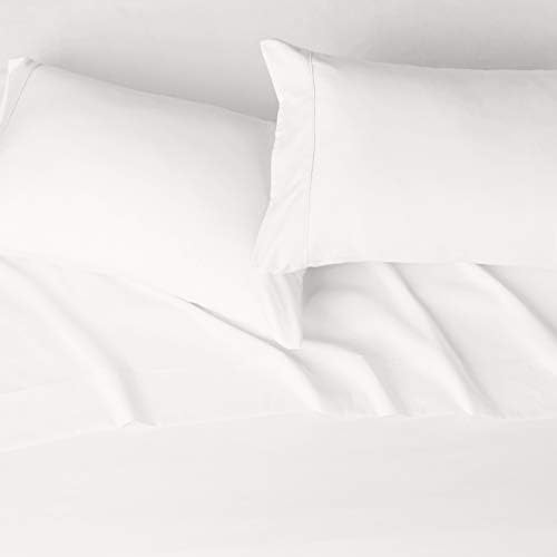 Amazon Basics Lightweight Super Soft Microfiber 4 Piece Sheet Set, Wrinkle - Image 3