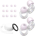 JUSTRVN Ear Plugs for Concert, 2 Pairs of Noise Reduction Earplugs 25dB-30dB by JUSTRVN