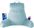 IPYNBAP Back Pillow for Bed Sitting up, Reading Pillow, 24 Inch, Lake Blue by IPYNBAP