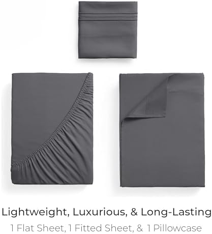 Mellanni Iconic 3-Piece, Ultra Soft Sheet Set - Image 3