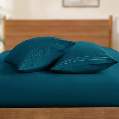 Horbaunal Microfiber Pillowcases Queen Size, 2 Pack - Image 4